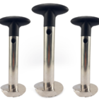 Kit 3 Descascadores De Abacaxi Fatia E Tira O Centro Espiral