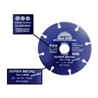 Kit 3 Disco Corte Esmerilhadeira P/ Aço 115mm X 22,23mm Matz