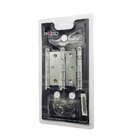 Kit 3 Dobradiças Com Rolamento 3025 Em Aço Cromado