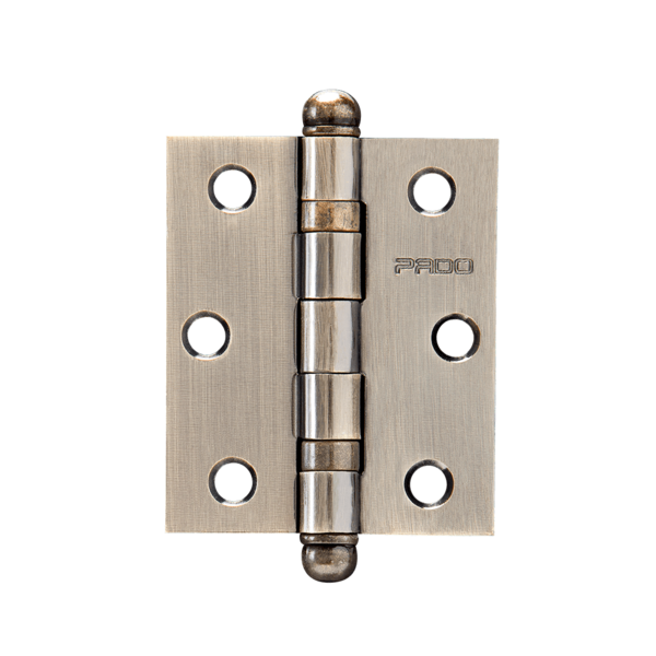 Kit 3 Dobradiças Com Rolamento 3530  Bronze Oxidado Kit 3 Dob