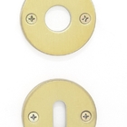 Kit 3 Dobradiças Haga 3x2½ Pino Chato Sem Anel - 2542