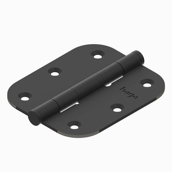 Kit 3 Dobradiças Haga 3x2½ Pino Chato Sem Anel - 2554