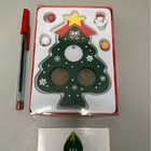 Kit 3 Enfeite De Madeira Arvore De Natal