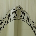 Kit 3 Espelhos Decorativos Venezianos  Pegui 32x20 3868 Prata