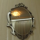 Kit 3 Espelhos Decorativos Venezianos  Pegui 32x24 3867 Prata