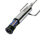 Kit 3 Espetos Giratórios Pilha Inox Regulável 50 Á 56 Cm