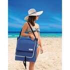 Kit 3 Espreguiçadeira Dobrável De Praia Piscina Com Alça Bols