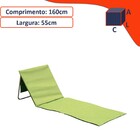 Kit 3 Espreguiçadeira Dobrável De Praia Piscina Com Alça Bols