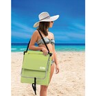 Kit 3 Espreguiçadeira Dobrável De Praia Piscina Com Alça Bols