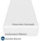 Kit 3 Espreguiçadeira Piscina Alumínio Branco Tela Azul