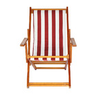 Kit 3 Espreguiçadeira Preguiçosa Dobrável Mel Cb-l Vermelho/b