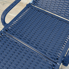 Kit 3 Espreguiçadeiras/cadeira Para Piscina Madrid Azul