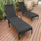 Kit 3 Espreguiçadeiras Catar Com Regulagem Para Piscina, Área