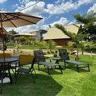 Kit 3 Espreguiçadeiras Piscina Sevilha Alumínio Tela Sling Re