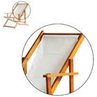 Kit 3 Espreguiçadeiras Preguiçosa Dobrável Envernizada Mel Em