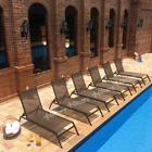 Kit 3 Espreguiçadeiras Tela Sling Future Cobre