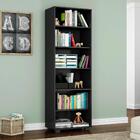 Kit 3 Estantes Livreiro Multifuncional 6 Prateleiras Preto