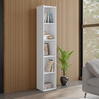 Kit 3 Estantes Livreiro Organizador Multiuso Janaína 5 Nichos