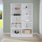 Kit 3 Estantes Para Livros 5 Prateleiras 177cmx156cm Charge E