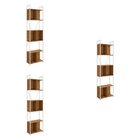 Kit 3 Estantes Para Livros 7 Prateleiras 200cmx216cm Office I