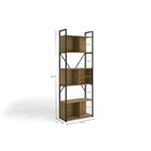 Kit 3 Estantes Para Livros Industrial 7 Prateleiras 200cmx216