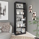 Kit 3 Estantes Para Livros Multiuso 5 Nichos 175cmx156cm Mont