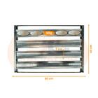 Kit - 3 Esteiras Flandres Pão Francês 4 Talas/tiras 7cm 50g 6