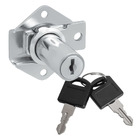 Kit 3 Fechaduras Para Móveis Cano Longo 31mm X D17 2 Chaves