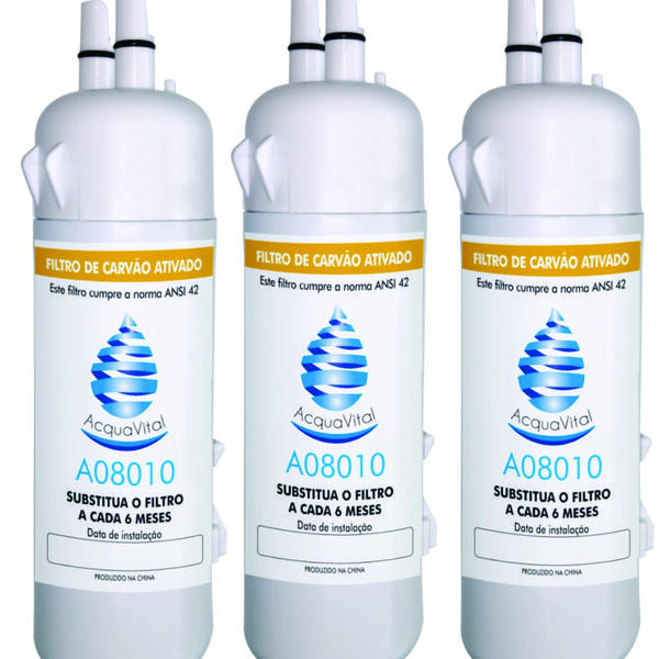 Kit 3 Filtro De Água Compatível Bblend Bix03axona