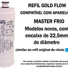 Kit 3 Filtro Refil Compatível Purificador Masterfrio Rótulo A