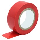 Kit 3 Fita Isolante Colorida Antichama 19mmx10m Vermelha