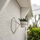 Kit 3 Floreiras Modelo Hexa Parede Pendurar Plantas Schmitt D