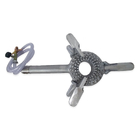 Kit 3 Fogareiro Alumínio Fundido Mini S/suporte Man. 90cm