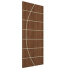 Kit 3 Folhas De Porta De Madeira Frisada 210x80cm Espessura 3