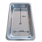 Kit 3 Formas Assadeira De Cuca Retangular 23 X 13,5cm Extang