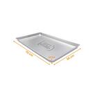 Kit - 3 Formas Assadeiras Lisa Estampada 0,6mm Pão Doce Alumí