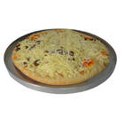 Kit 3 Formas De Pizza Alumínio Grande 35 Cm Uso Profissional