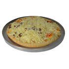 Kit 3 Formas De Pizza Alumínio Média 30 Cm Uso Profissional