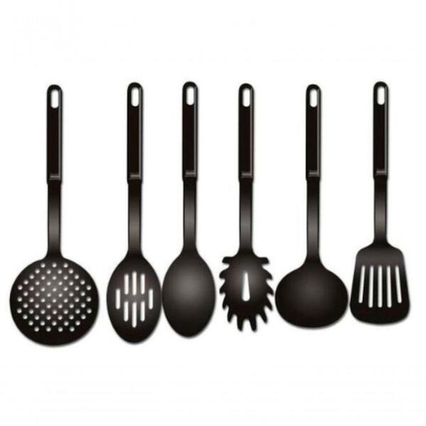 Kit 3 Frigideiras Antiaderentes 18,20,22 + Kit De Utensílios