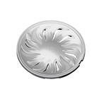 Kit 3 Grelha Abre/fecha Redonda Cromada Dn 100 Tigre