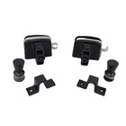 Kit 3 Janela De Correr Com 4 Folhas - Preto