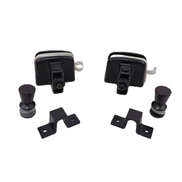 Kit 3 Janela De Correr Com 4 Folhas - Preto