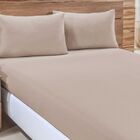 Kit 3 Jogos De Lençol King Malha 3 Peças  100% Algodão Fio Pe