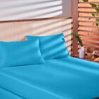 Kit 3 Jogos De Lençol King Malha 3 Peças  100% Algodão Fio Pe