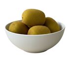 Kit 3 Kiwis Artificiais Frutas 7cm Muito Realista Alta Qualid