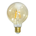 Kit 3 Lâmpada Bola Filamento Led Bola 4w 2200k Vintage Retro