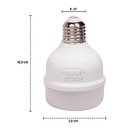 Kit 3 Lâmpada Led 30w Bulbo Alta Potência Biv 6500k Foxlux