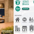 Kit 3 Lâmpada Led Bulbo 15w 3000k - Ol