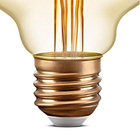 Kit 3 Lâmpada Led Filamento G95 4w 2200k Retrô Vintage Opus