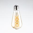 Kit 3 Lâmpadas Decorativas Filamento De Led Para Pendente Soq